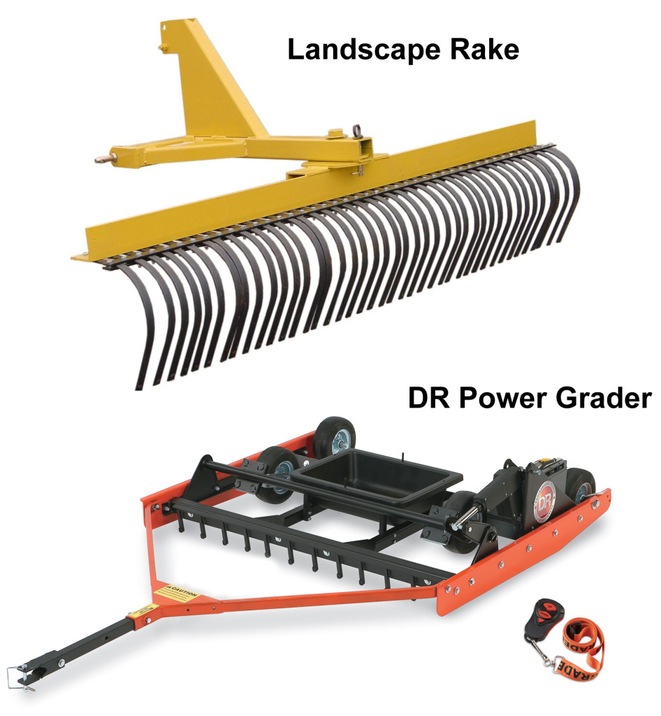 PGR and Landscape Rake