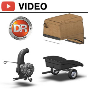 See the DR® Leaf & Lawn Vacuum Trailer in action!