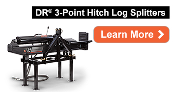 NEW DR Power 3 Point Hitch Horizontal-Vertical Log Splitter